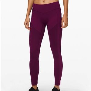 Lululemon All The Right Places Pant II Low Rise 28” Fushia